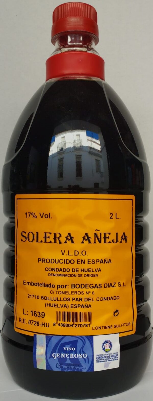 Vb.diaz solera añeja 17º 2 lt.