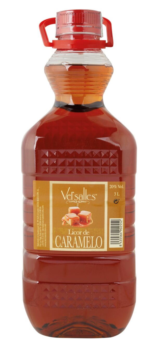 Licor versalles 3 l. caramelo