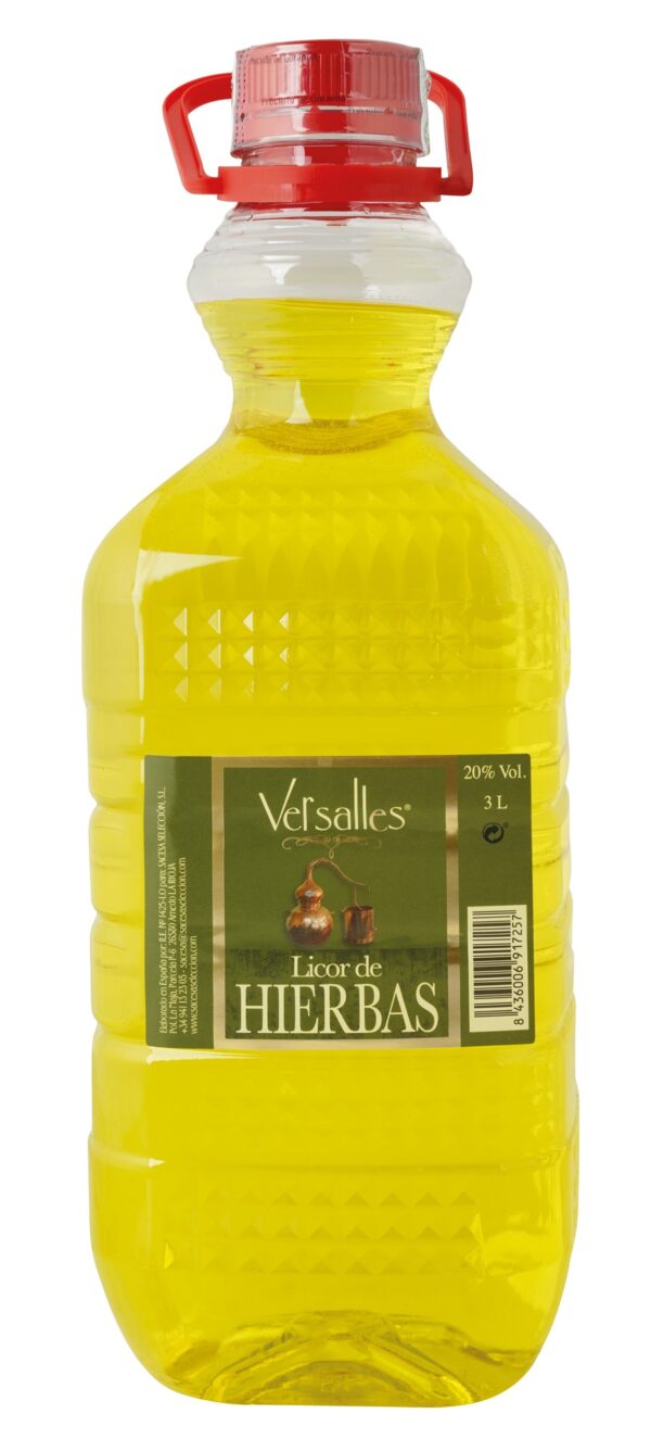 Licor versalles 3 l. hierbas