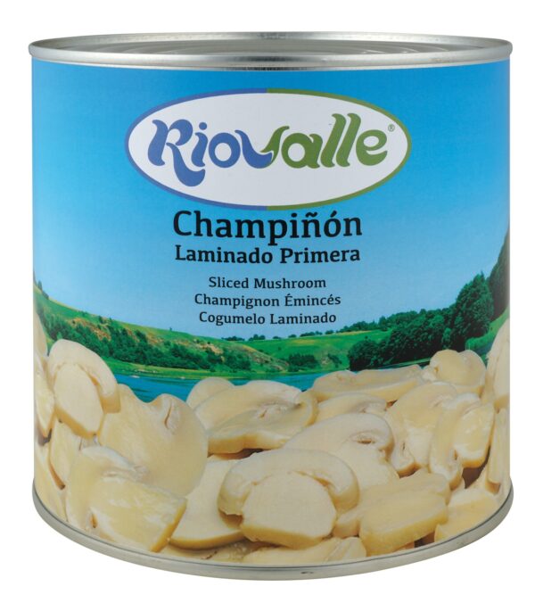 Champiñon lam. riovalle 3 kg.
