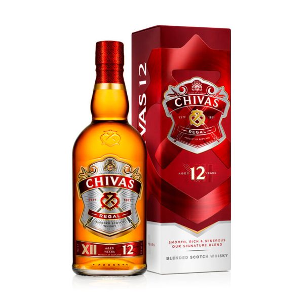 Whisky chivas regal 12 años