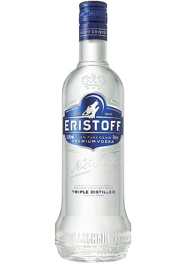 Vodka eristoff 70 cl.
