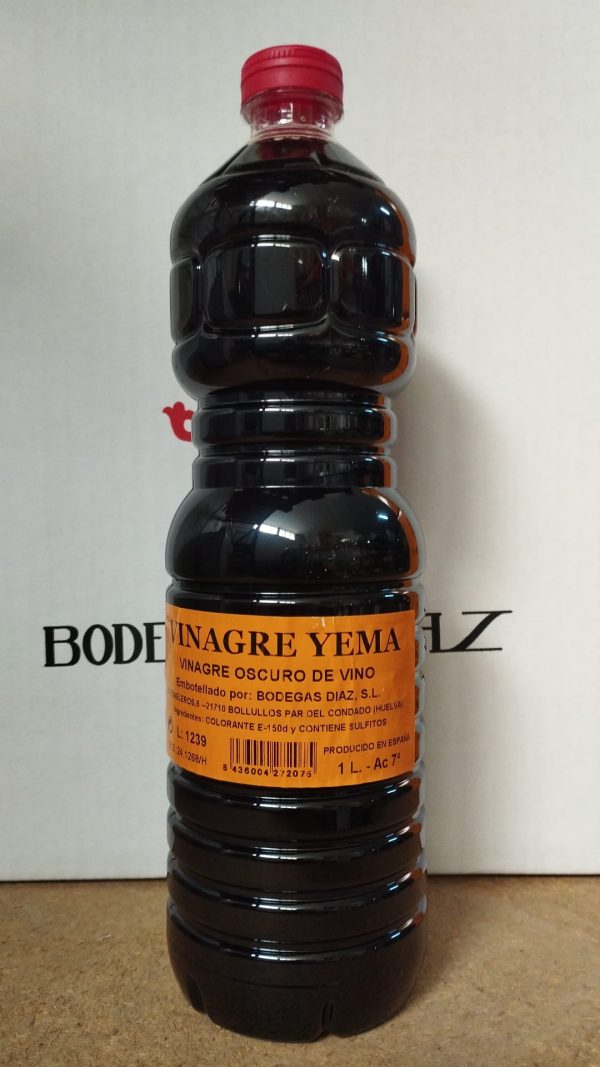 Vinagre oscuro diaz 1 l.