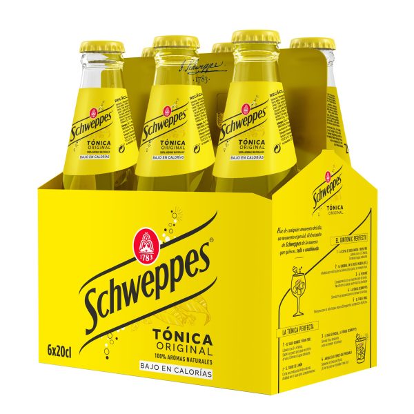 Ref.schweppes tonica 24unds.