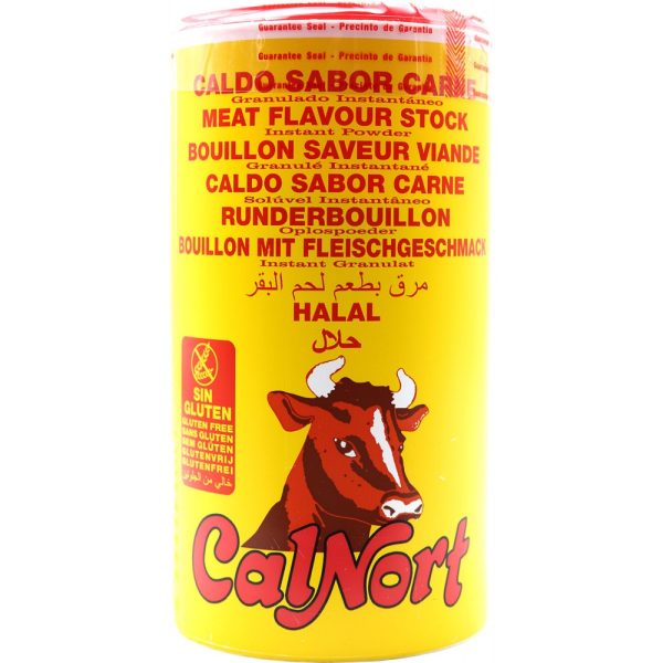 Caldo calnort carne polvo 1 kg.