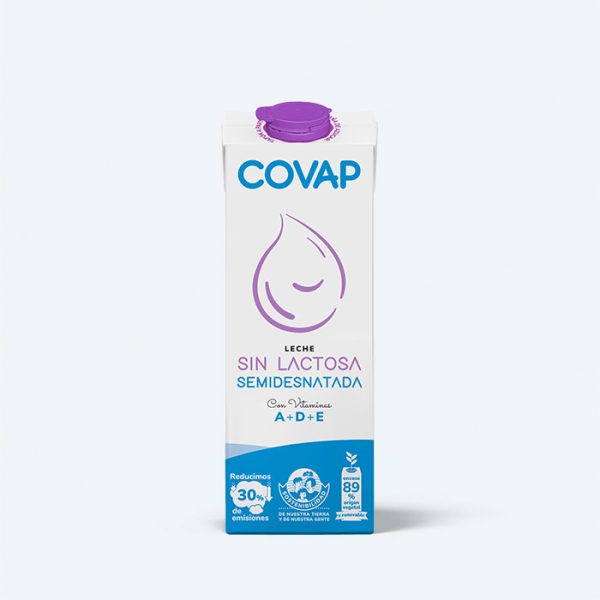 Leche covap s/lact. semi 6 l.